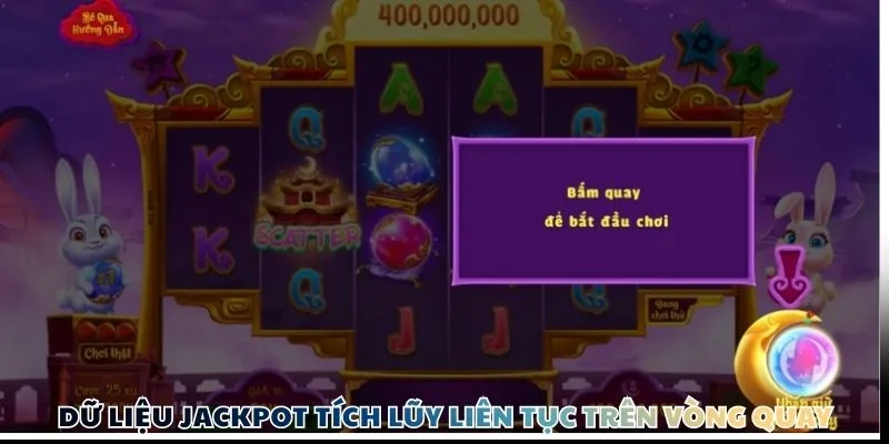 Dữ liệu jackpot tích lũy liên tục trên vòng quay